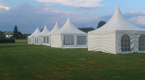 Zelt für Hochzeit